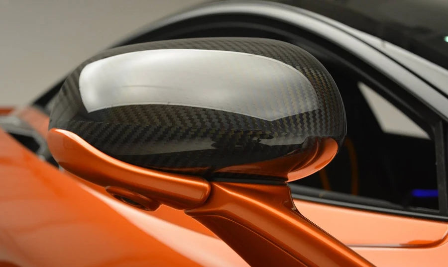 McLaren 570S/600LT/720S ﻿Dry Carbon Fiber Oem Style Mirror Caps