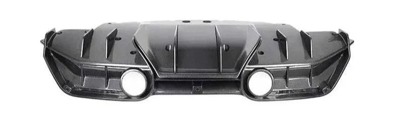 FERRARI F8 Dry Carbon Fiber PT Style Rear Diffuser