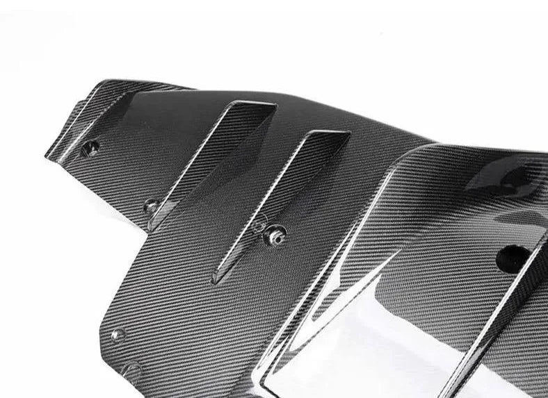 FERRARI F8 Dry Carbon Fiber PT Style Rear Diffuser