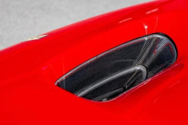 Ferrari F8 Dry Carbon Fiber OEM Style Front Trunk Air Vent Trim