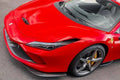 Ferrari F8 Dry Carbon Fiber OEM Front Trunk Air Vent Trim