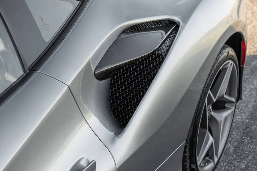 ferrari F8 carbon Fiber Side Air Vent Trim