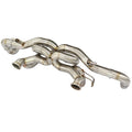 Audi R8 Stainless Steel True F1 Dual X-Pipe Catback Exhaust System