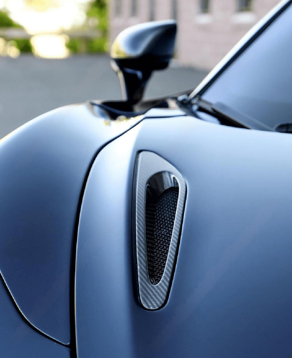 McLaren 720s/750S Carbon Fiber Hood Air Vent Trim