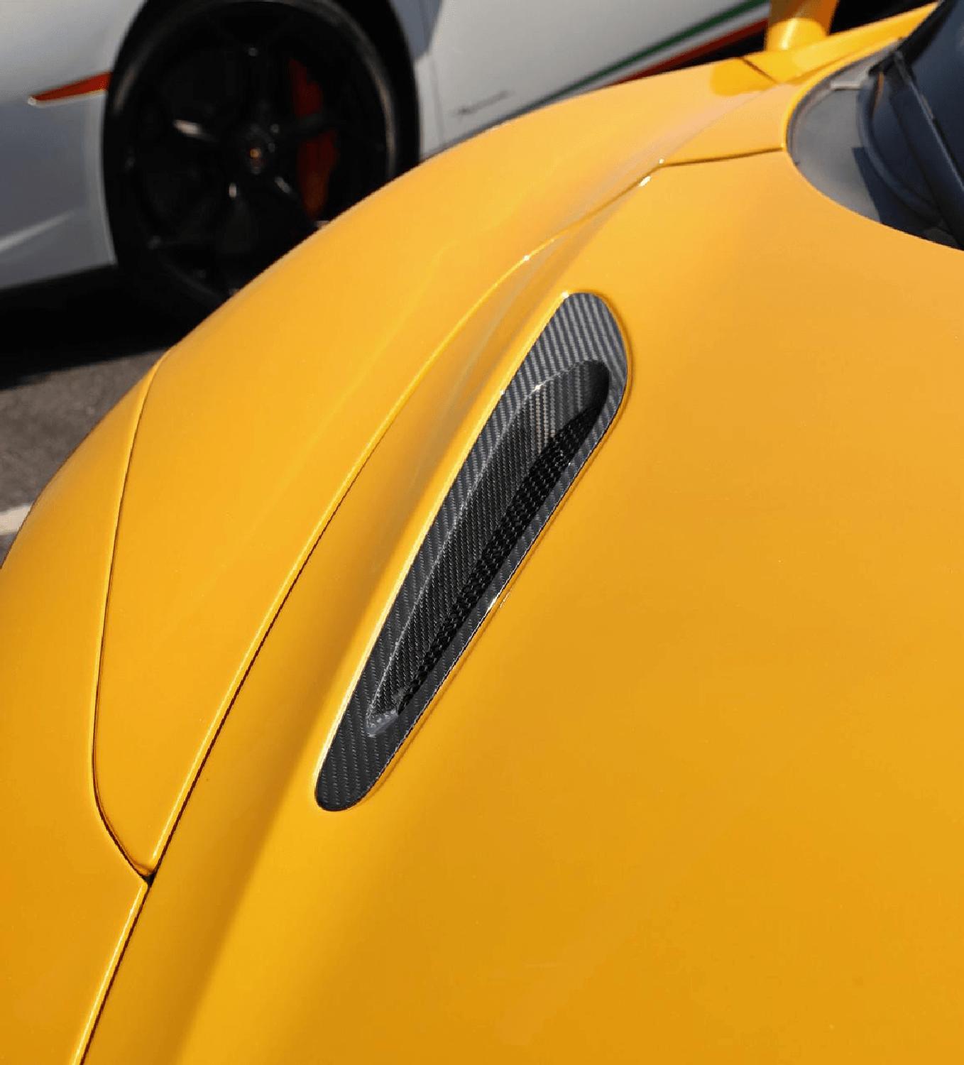 McLaren 720s/750S Carbon Fiber Hood Air Vent Trim